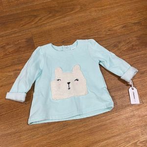 Vitaminskids Kids Long Sleeve Tops Blue 12 months